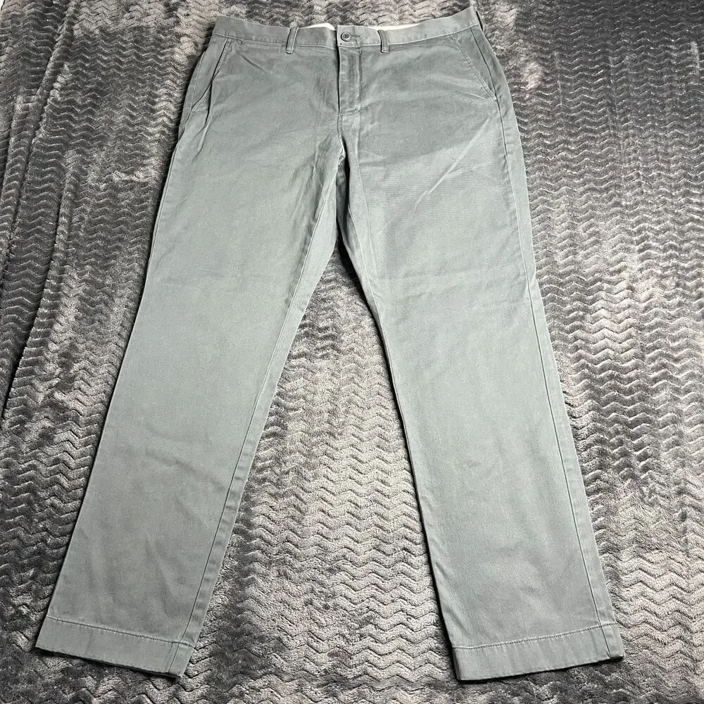J. Crew 770 Straight Stretch Chino Pants gray W34 x L30
